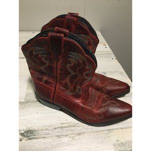 Smokey Mountain Boots boys red western cowboy boots size 2.5